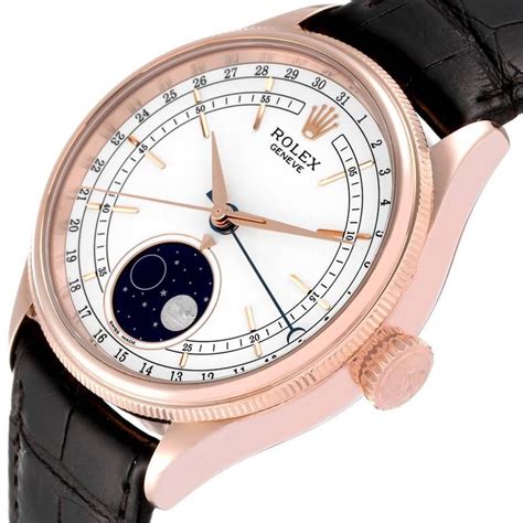 rolex cellini moonphase automatic watch 50535